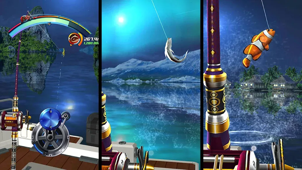 Fishing Hook [МОД: Много денег, Монет и Все открыто] Screenshot 1