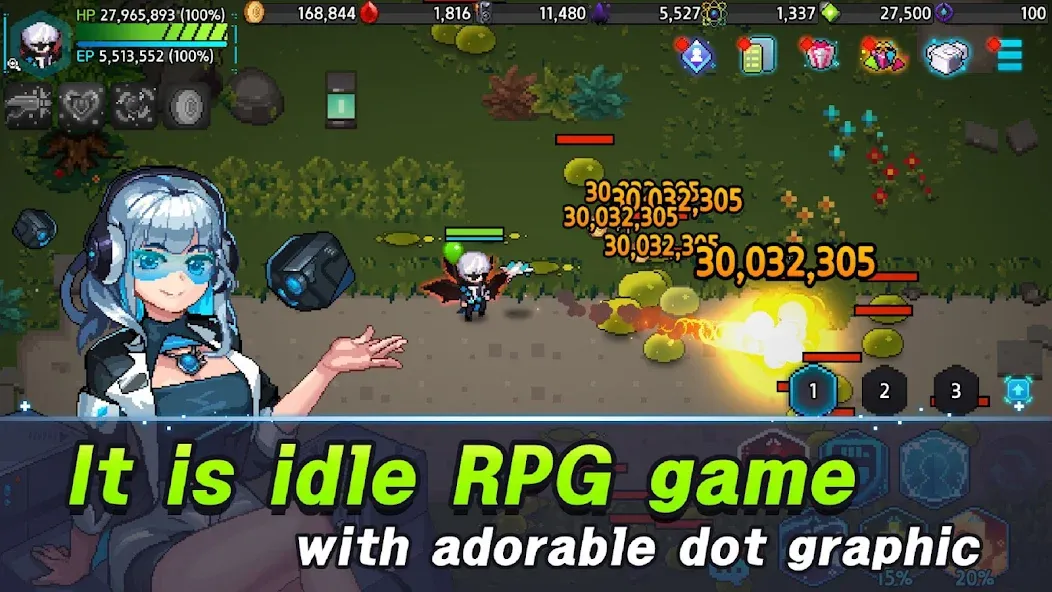 Psychic Idle (Психический отпуск) [МОД: Бесконечные деньги, Монеты и Мега MOD] Screenshot 1