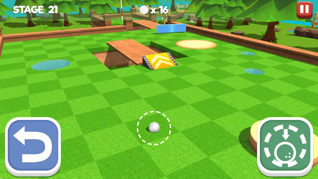 Putting Golf King [МОД: Меню, Бесконечные монеты и Открытые уровни] Screenshot 1