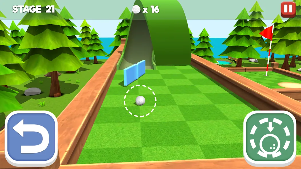 Putting Golf King [МОД: Меню, Бесконечные монеты и Открытые уровни] Screenshot 2