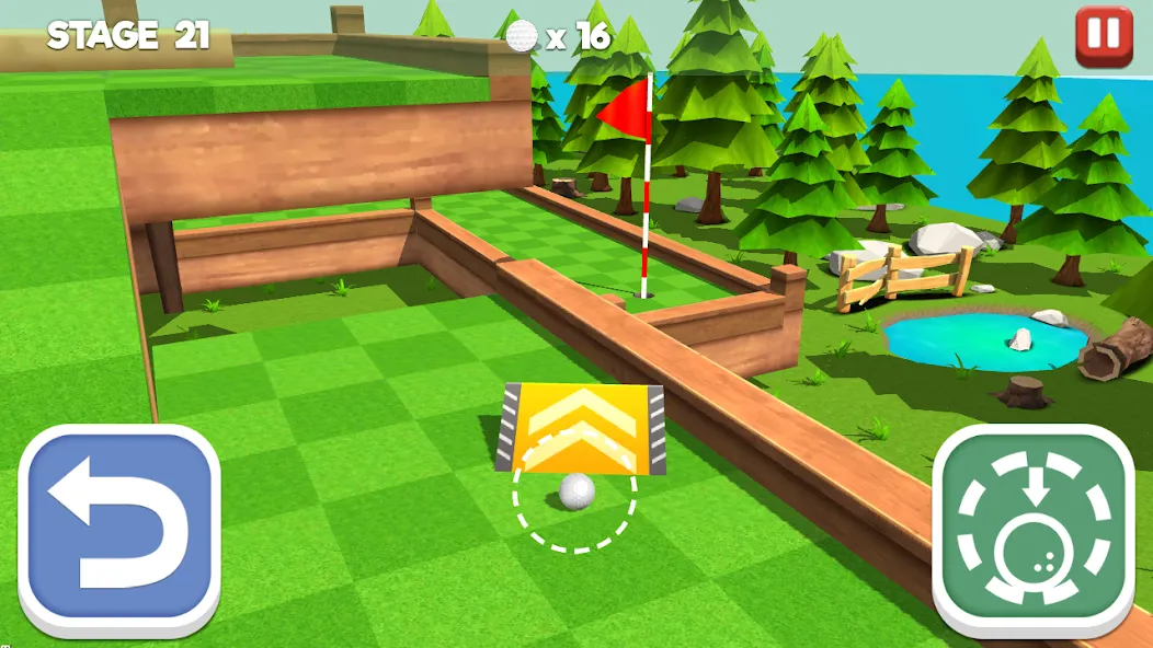 Putting Golf King [МОД: Меню, Бесконечные монеты и Открытые уровни] Screenshot 3