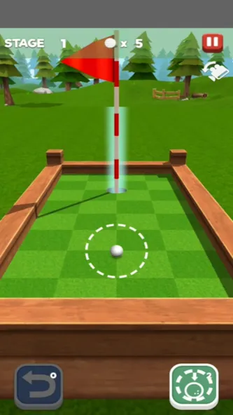 Putting Golf King [МОД: Меню, Бесконечные монеты и Открытые уровни] Screenshot 4