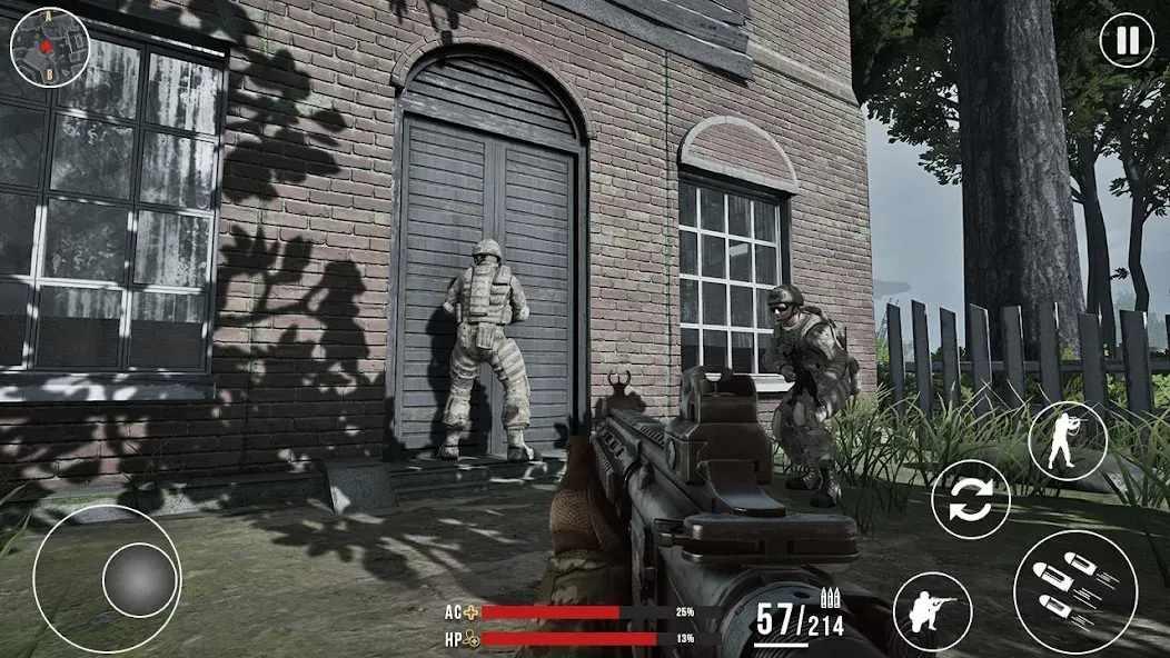 Modern Commando Warfare Combat [МОД: Все открыто, Дополнительные деньги и Меню MOD] Screenshot 1