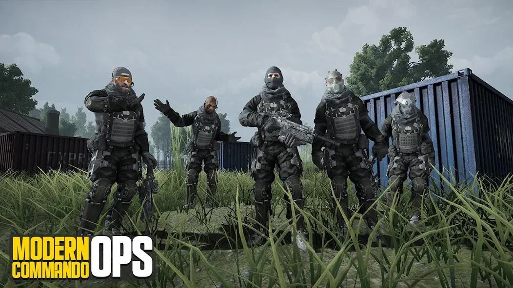 Modern Commando Warfare Combat [МОД: Все открыто, Дополнительные деньги и Меню MOD] Screenshot 3
