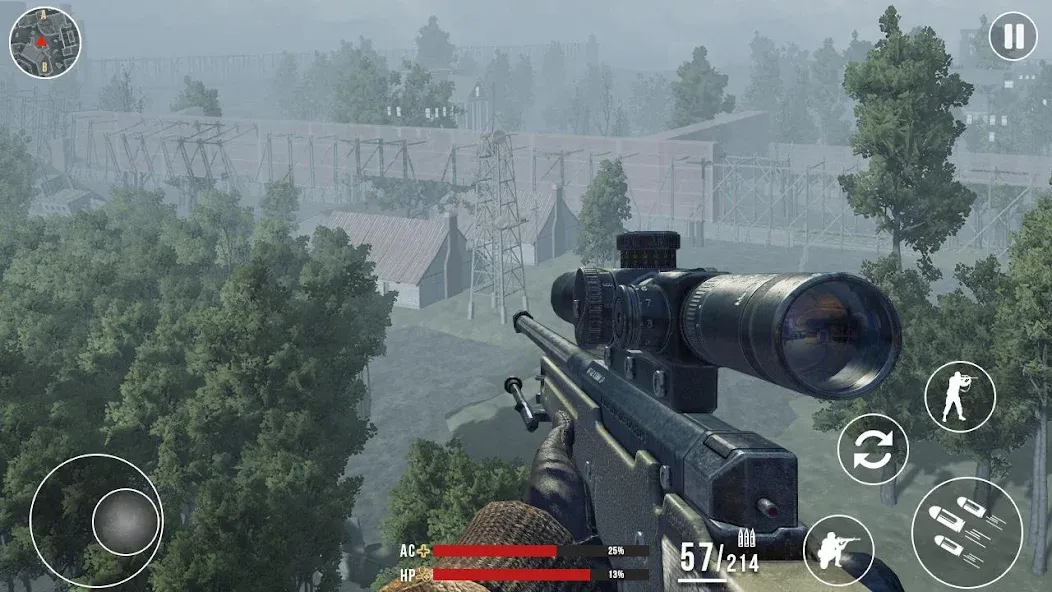 Modern Commando Warfare Combat [МОД: Все открыто, Дополнительные деньги и Меню MOD] Screenshot 5
