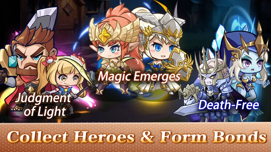 Mythic Summon: Idle RPG (Мифическое Призывание) [МОД: Бесконечные деньги, Монеты и Мега MOD] Screenshot 5