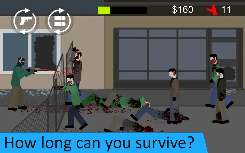 Flat Zombies: Defense&Cleanup (Флэт Зомби) [МОД: Много денег, Монет и Все открыто] Screenshot 5