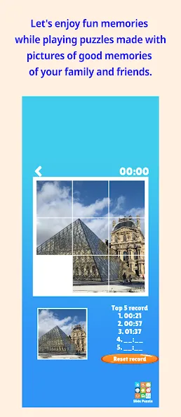 Slide Puzzle with your photo (Слайдпазл с вашим фото) [МОД: Бесконечные деньги, Монеты и Мега MOD] Screenshot 1