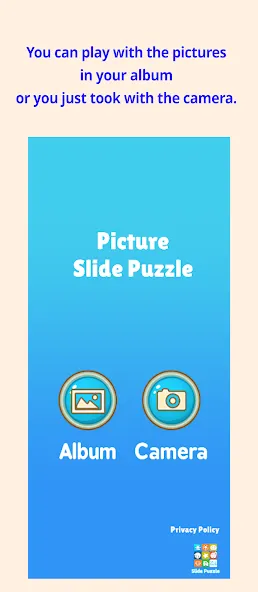 Slide Puzzle with your photo (Слайдпазл с вашим фото) [МОД: Бесконечные деньги, Монеты и Мега MOD] Screenshot 2
