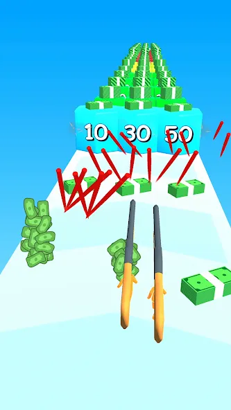 Gun Head Run (Ган Хэд Ран) [МОД: Меню, Бесконечные монеты и Открытые уровни] Screenshot 1