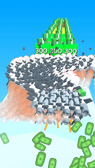 Gun Head Run (Ган Хэд Ран) [МОД: Меню, Бесконечные монеты и Открытые уровни] Screenshot 3
