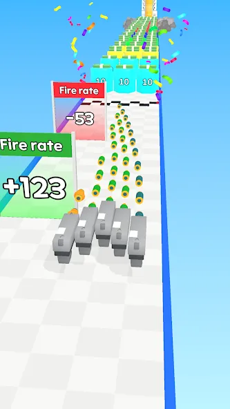 Merge Bullet (Мерж Буллет) [МОД: Бесконечные деньги, Монеты и Мега MOD] Screenshot 2