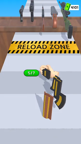Reload Rush (Рилоуд Раш) [МОД: Деньги, Монеты и Меню MOD] Screenshot 2