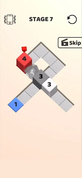 Stack Cube! [МОД: Меню, Бесконечные монеты и Открытые уровни] Screenshot 2