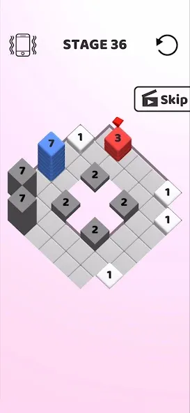Stack Cube! [МОД: Меню, Бесконечные монеты и Открытые уровни] Screenshot 3