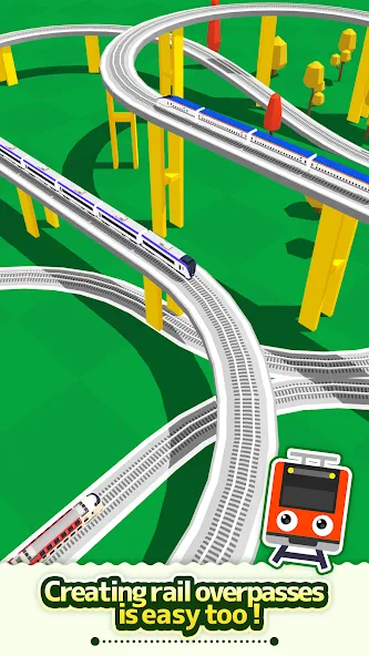 Train Go - Railway Simulator (Трэйн Го) [МОД: Меню, Бесконечные монеты и Открытые уровни] Screenshot 3