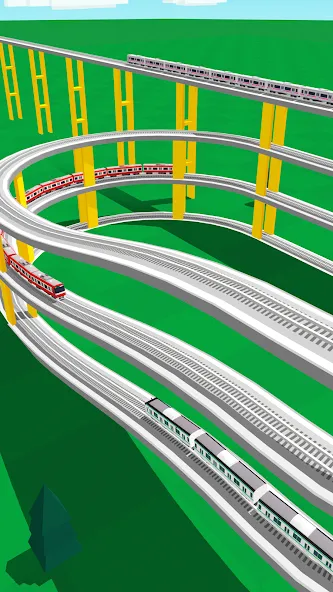 Train Go - Railway Simulator (Трэйн Го) [МОД: Меню, Бесконечные монеты и Открытые уровни] Screenshot 5