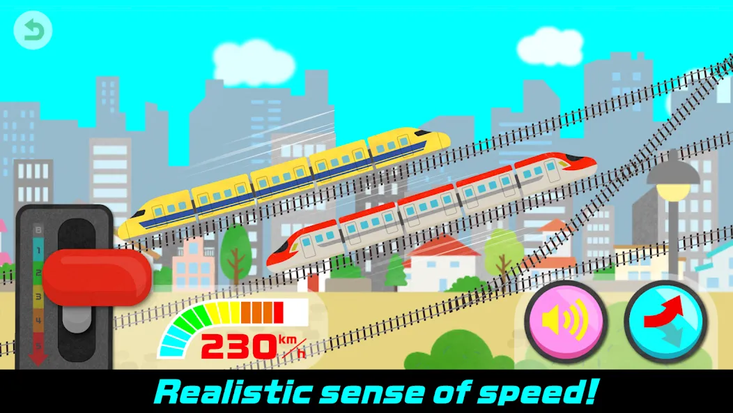 Train Roller Coaster (Трейн Роллеркостер) [МОД: Много монет, Открытые уровни и Мега MOD] Screenshot 2