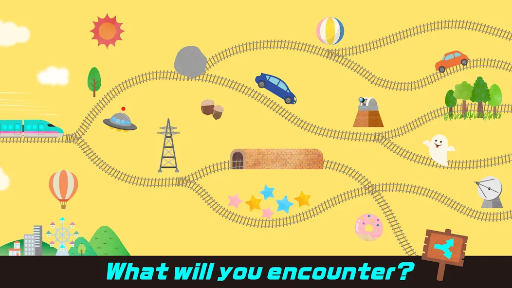 Train Roller Coaster (Трейн Роллеркостер) [МОД: Много монет, Открытые уровни и Мега MOD] Screenshot 3