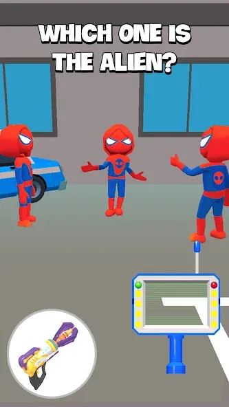 Catch the Alien: Find Impostor [МОД: Меню, Бесконечные монеты и Открытые уровни] Screenshot 3