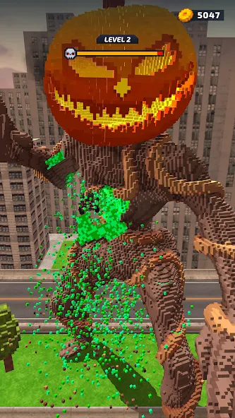 Monster Demolition - Giants 3D (Монстер Демолишн) [МОД: Меню, Бесконечные монеты и Открытые уровни] Screenshot 2