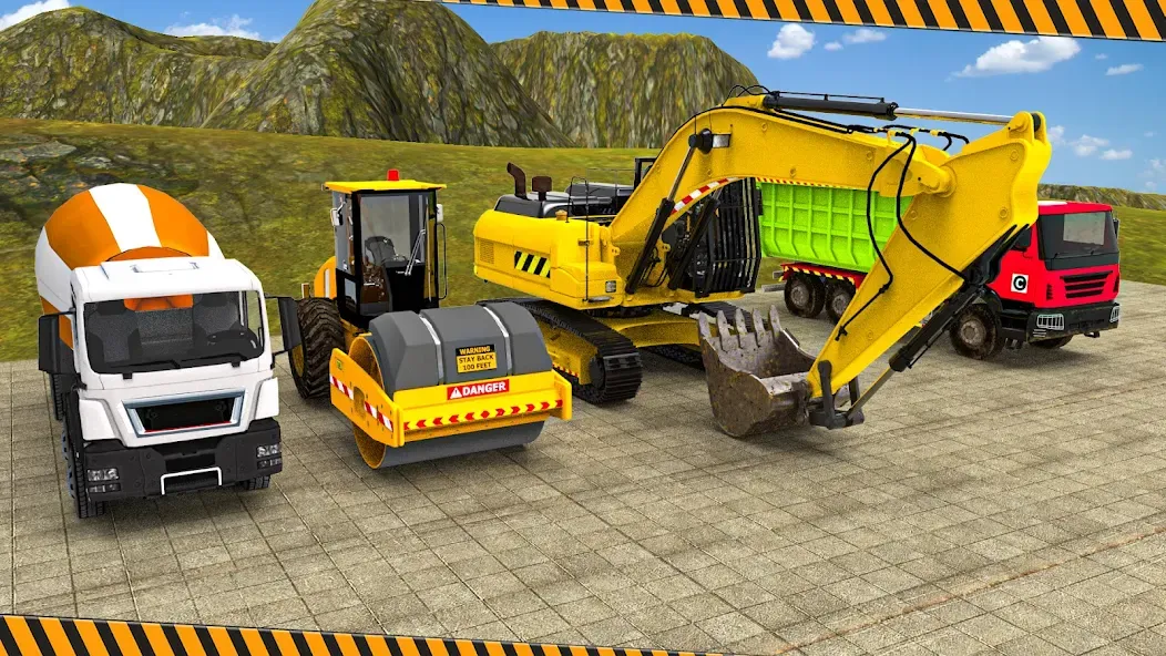 Heavy Construction Simulator [МОД: Все открыто, Дополнительные деньги и Меню MOD] Screenshot 1