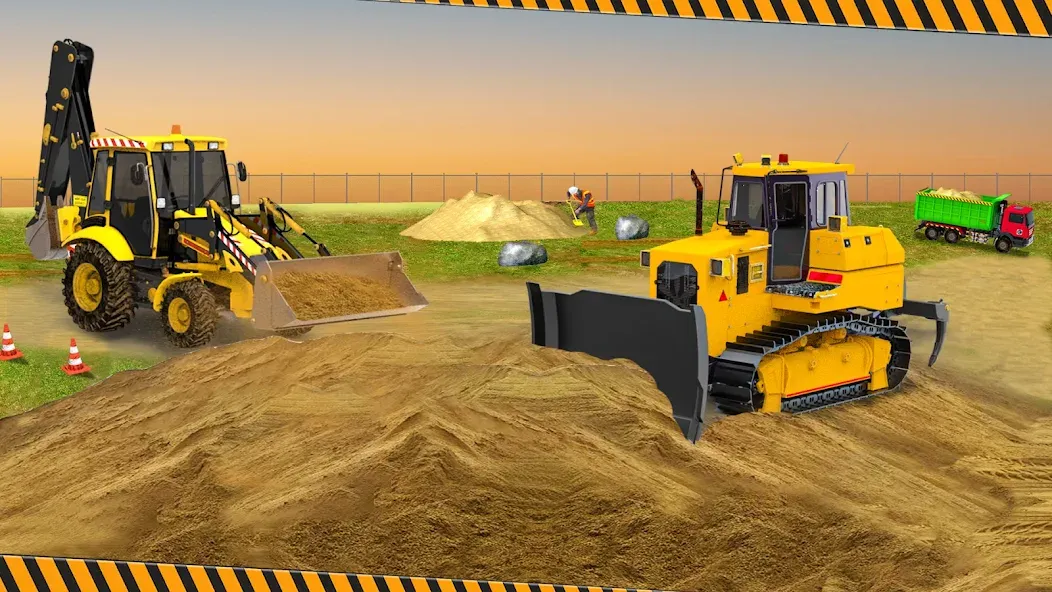 Heavy Construction Simulator [МОД: Все открыто, Дополнительные деньги и Меню MOD] Screenshot 3