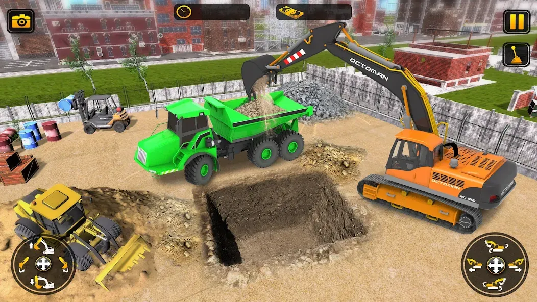 Heavy Construction Simulator [МОД: Все открыто, Дополнительные деньги и Меню MOD] Screenshot 5