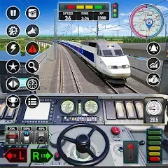 Скачать City Train Game 3d Train games [МОД: Меню, Бесконечные монеты и Открытые уровни] | Взлом City Train Game 3d Train games на Андроид