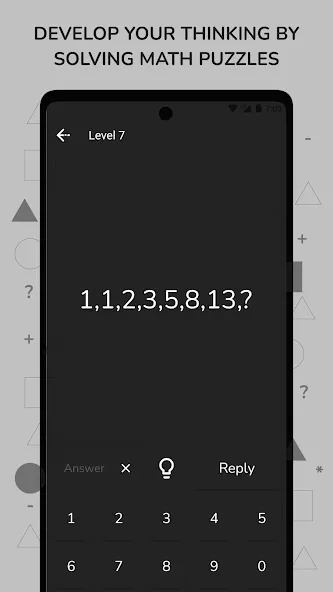 Math Puzzle & Brain Riddles [МОД: Много монет, Открытые уровни и Мега MOD] Screenshot 2
