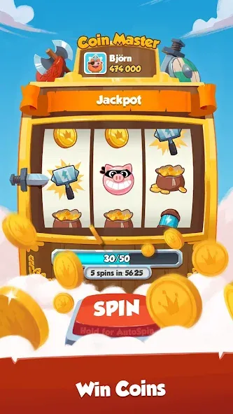 Coin Master (Коин Мастер) [МОД: Много денег, Монет и Все открыто] Screenshot 4