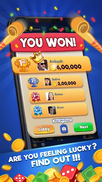 Ludo Club — Fun Dice Game (Лудо Клуб) [MOD: Mega Mod/Меню] - Скриншот 3