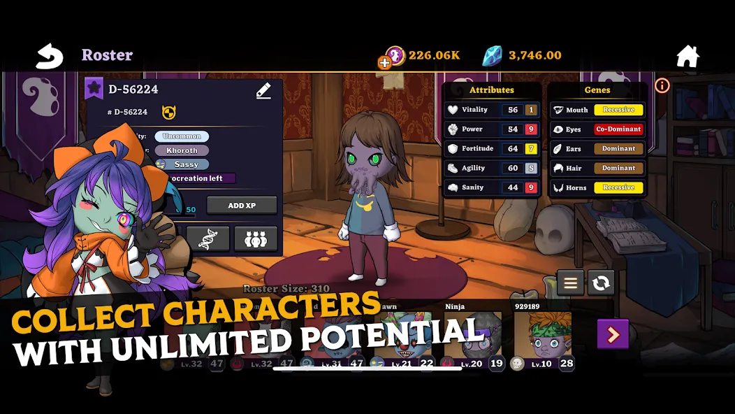 Devikins: Epic NFT/Crypto Game (Девикинс) [МОД: Много монет, Открытые уровни и Мега MOD] Screenshot 1