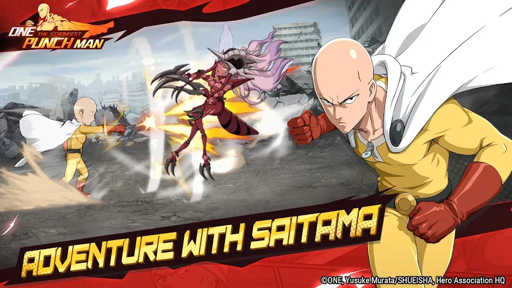 One Punch Man - The Strongest (Уан Панч Мен) [МОД: Деньги, Монеты и Меню MOD] Screenshot 2