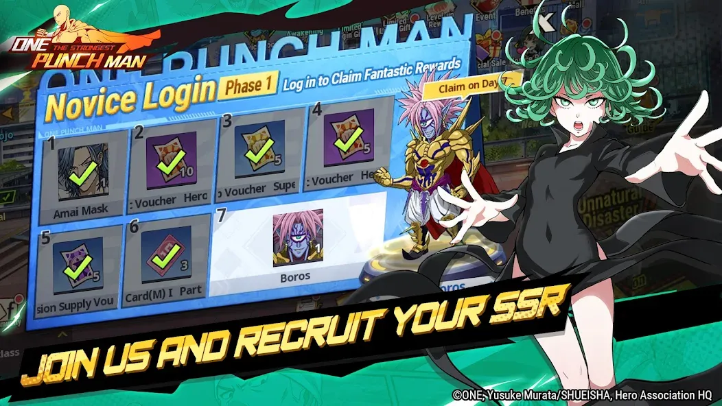 One Punch Man - The Strongest (Уан Панч Мен) [МОД: Деньги, Монеты и Меню MOD] Screenshot 4