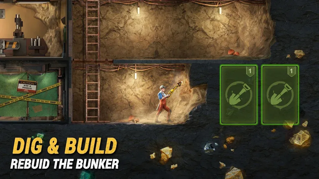 Last Fortress: Underground (Ласт Фортресс) [МОД: Много денег, Монет и Все открыто] Screenshot 2