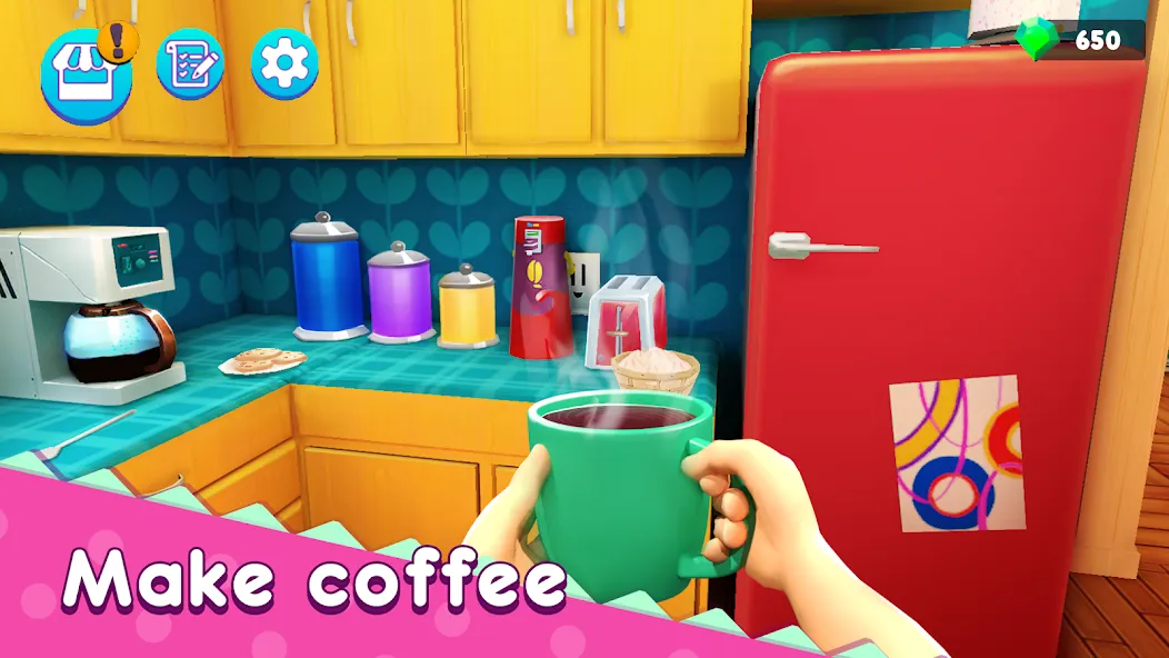 Mother Simulator: Family life [МОД: Много денег, Монет и Все открыто] Screenshot 1