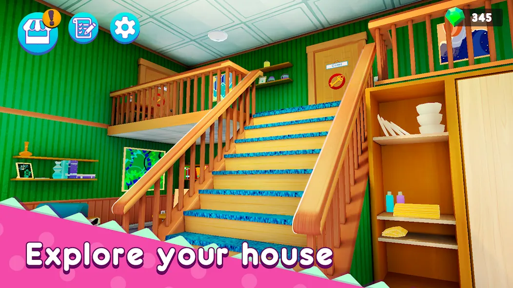 Mother Simulator: Family life [МОД: Много денег, Монет и Все открыто] Screenshot 2