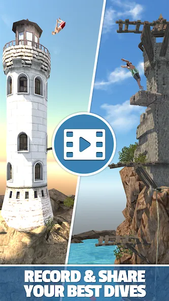 Flip Diving (Флип дайвинг) [МОД: Деньги, Монеты и Меню MOD] Screenshot 5