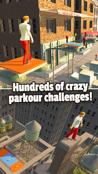 Flip Runner (Флип Раннер) [МОД: Бесконечные деньги, Монеты и Мега MOD] Screenshot 1