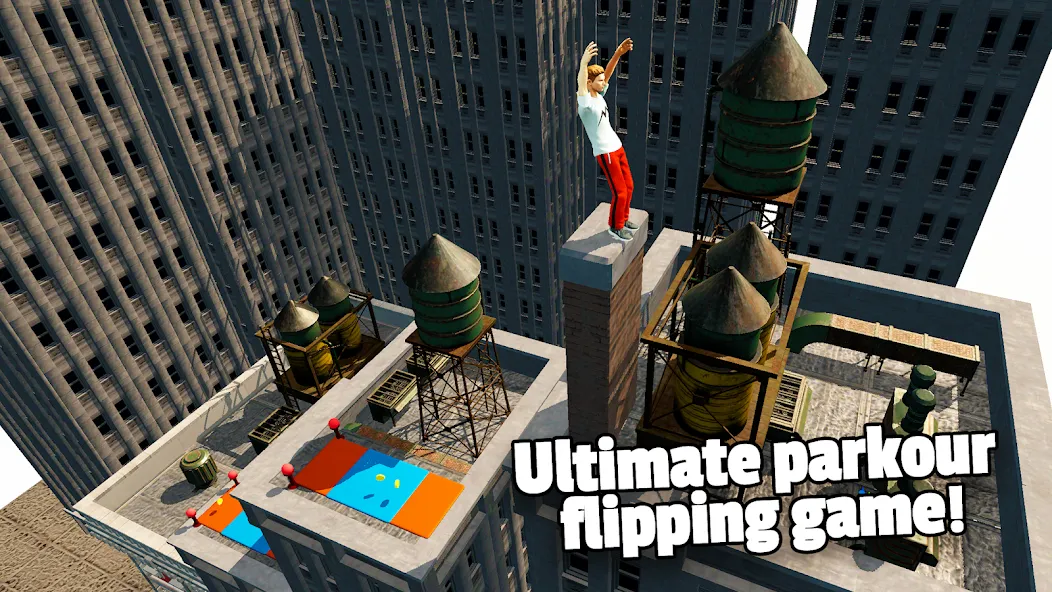 Flip Runner (Флип Раннер) [МОД: Бесконечные деньги, Монеты и Мега MOD] Screenshot 5