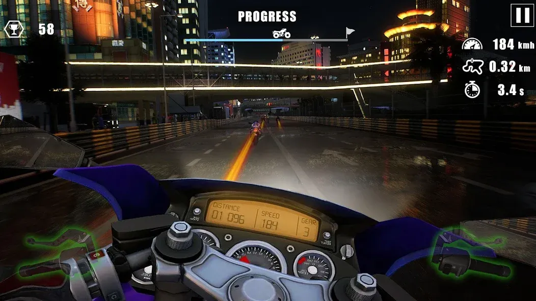 Moto Bike Race : Driving Car (Мото Байк Рейс) [МОД: Много денег, Монет и Все открыто] Screenshot 2