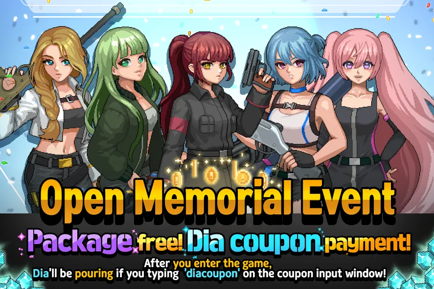 Gun and Girls : Gunner Maker (Ган и девушки) [МОД: Бесконечные деньги, Монеты и Мега MOD] Screenshot 1