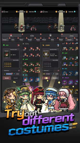 Gun and Girls : Gunner Maker (Ган и девушки) [МОД: Бесконечные деньги, Монеты и Мега MOD] Screenshot 4