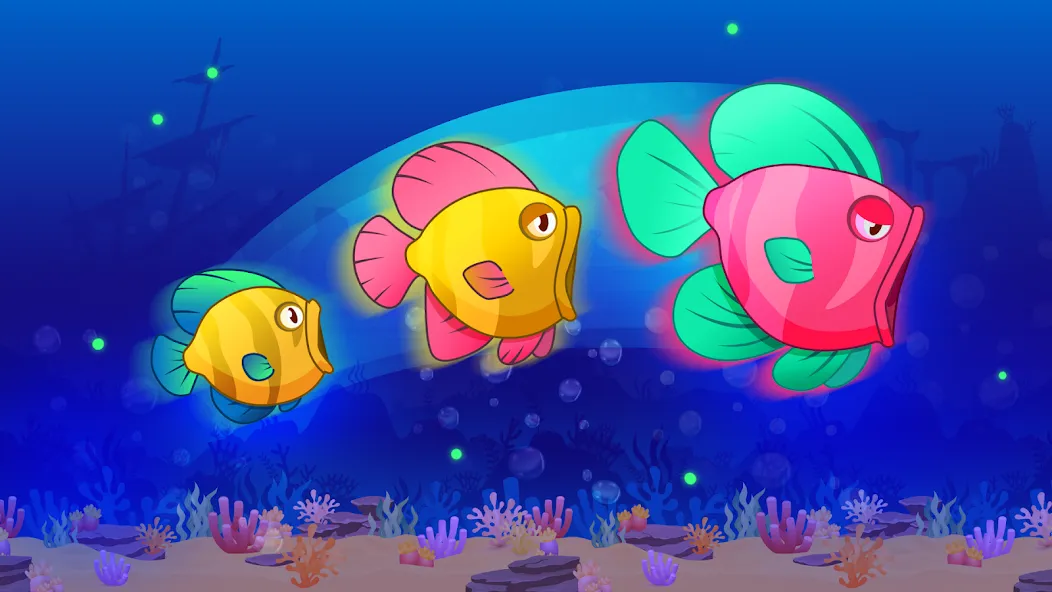 Eat Fish.IO : Fish Battle [МОД: Много денег, Монет и Все открыто] Screenshot 2