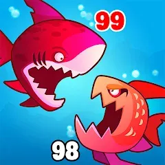 Скачать Eat Fish.IO : Fish Battle [МОД: Много денег, Монет и Все открыто] | Взлом Eat Fish.IO : Fish Battle на Андроид