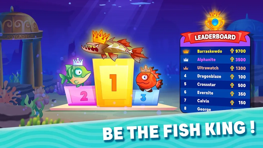 Sword Shark.io - Hungry Shark [МОД: Меню, Бесконечные монеты и Открытые уровни] Screenshot 5