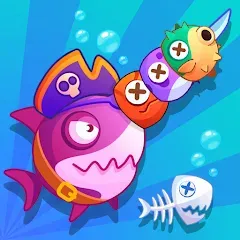 Скачать Sword Shark.io - Hungry Shark [МОД: Меню, Бесконечные монеты и Открытые уровни] | Взлом Sword Shark.io - Hungry Shark на Андроид