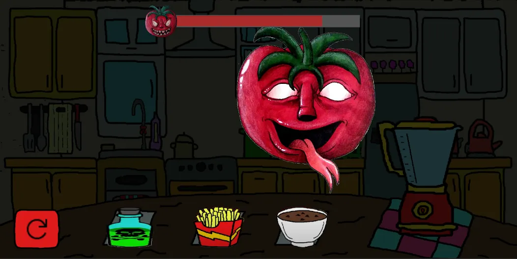 Mr Hungry Tomato (Мистер Голодный Помидор) [МОД: Деньги, Монеты и Меню MOD] Screenshot 4