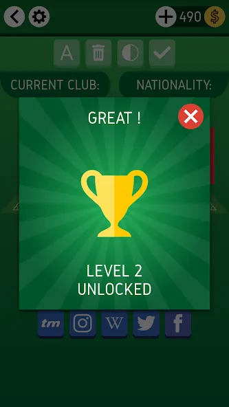 Names of Soccer Stars Quiz (Имена звезд футбола викторина) [МОД: Деньги, Монеты и Меню MOD] Screenshot 5